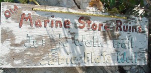Marine Store Sign