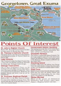 George Town Points of Interest Map