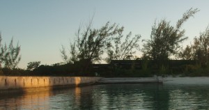 Remains of Decca Station on Pipe Cay