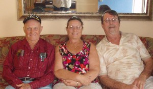 Dad with Charlene and her brother Rick