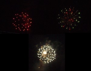 Fireworks over Branson Landing