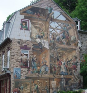 Mural of Life in the Lower City