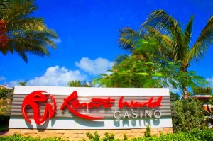 Resort World's Casino Sign