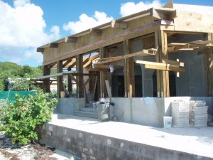 Staniel Cay Yacht Clubs New Dining Room Under Construction