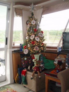 2014 Christmas Tree on Boat