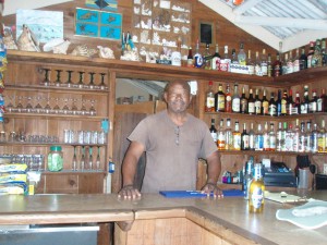 Terry Bain in Ocean Cabin Bar
