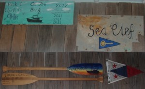 Boat Signs in Boaters Grille