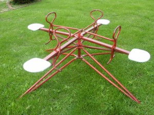 Whirligig Backyard Push-Pull Merry-go-Round from the late 1950's