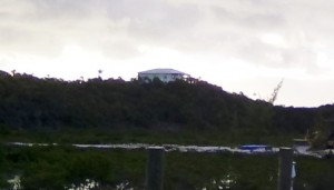 Lilly's House on a hill above the marina