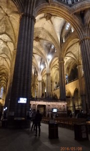 Barcelona Cathedral Inside