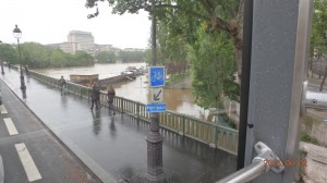 Flooded Seine