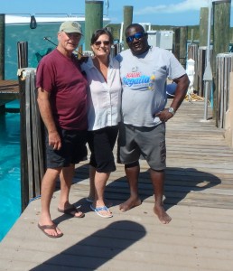 Rick, Charlene and Captain Andrew