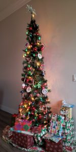 Christmas tree in my living room