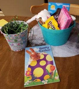 Two Easter Baskets and a Card